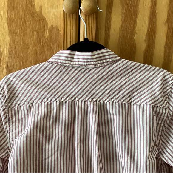 Eddie Bauer, Long Sleeve, Button Down, Tie Front Shirt. - Picture 2 of 4